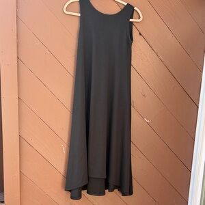 Marcella NYC Black Sleeveless A-Line Dress